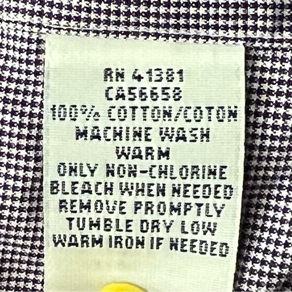 Polo Ralph Lauren Button Up Shirt Custom-Fit Houndstooth - Picture 6 of 9